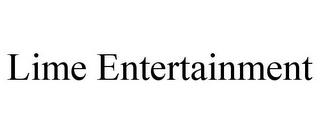 LIME ENTERTAINMENT trademark