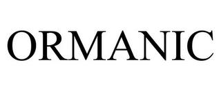 ORMANIC trademark