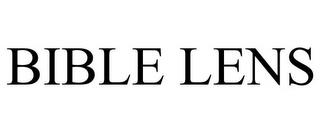 BIBLE LENS trademark