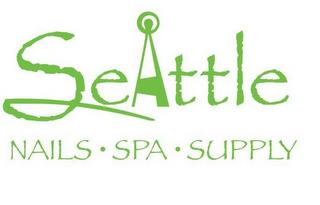 SEATTLE NAILS · SPA · SUPPLY trademark