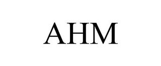 AHM trademark