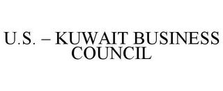 U.S. - KUWAIT BUSINESS COUNCIL trademark