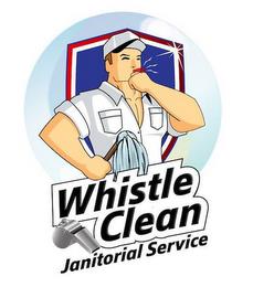 WHISTLE CLEAN JANITORIAL SERVICE trademark