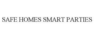 SAFE HOMES SMART PARTIES trademark