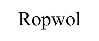 ROPWOL trademark