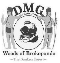 DMG HARDWOODS WOODS OF BROKOPONDO THE SUNKEN FOREST trademark