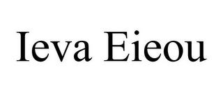 IEVA EIEOU trademark