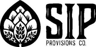 SIP PROVISIONS CO. trademark