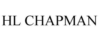 HL CHAPMAN trademark