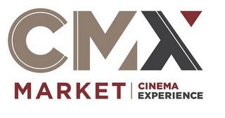 CMX MARKET CINEMA EXPERIENCE trademark