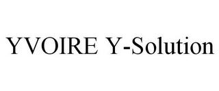 YVOIRE Y-SOLUTION trademark