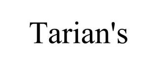 TARIAN'S trademark