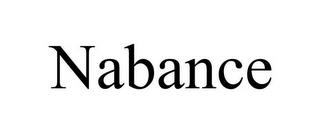 NABANCE trademark