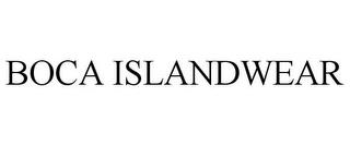 BOCA ISLANDWEAR trademark