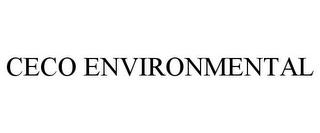 CECO ENVIRONMENTAL trademark