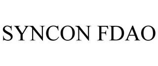 SYNCON FDAO trademark