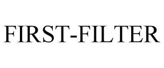 FIRST-FILTER trademark