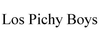 LOS PICHY BOYS trademark