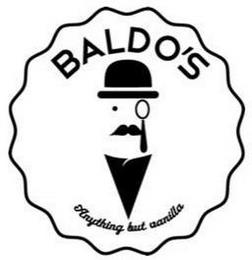 BALDO'S ANYTHING BUT VANILLA trademark