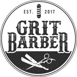 EST. 2017 GRIT BARBER trademark