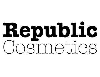 REPUBLIC COSMETICS trademark