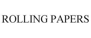 ROLLING PAPERS trademark