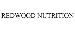 REDWOOD NUTRITION trademark