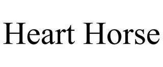 HEART HORSE trademark