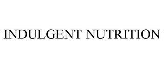 INDULGENT NUTRITION trademark