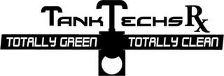 TANK TECHS RX TOTALLY GREEN TOTALLY CLEAN trademark