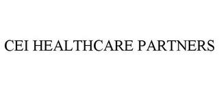 CEI HEALTHCARE PARTNERS trademark