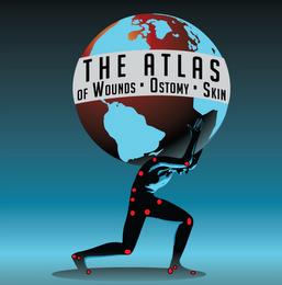 THE ATLAS OF WOUNDS OSTOMY SKIN trademark