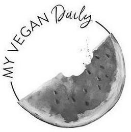 MY VEGAN DAILY trademark