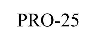 PRO-25 trademark