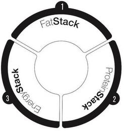 1 FATSTACK 2 PROTEINSTACK 3 ENERGYSTACK trademark