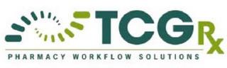 TCGRX PHARMACY WORKFLOW SOLUTIONS trademark