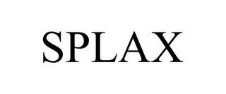 SPLAX trademark