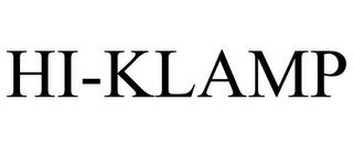 HI-KLAMP trademark