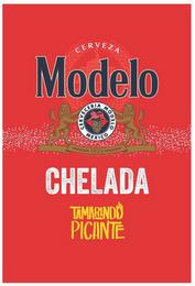 CERVEZA MODELO CERVECERIA MODELO MEXICO1925 CHELADA TAMARINDO PICANTE trademark