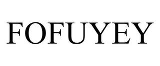 FOFUYEY trademark