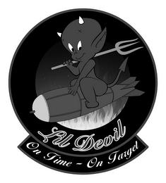 LIL DEVIL ON TIME - ON TARGET trademark