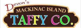 DEVON'S MACKINAC ISLAND TAFFY CO. trademark