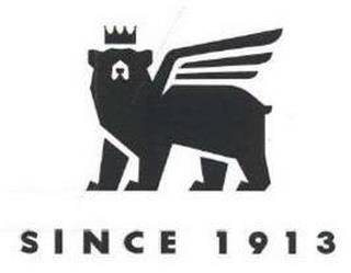 SINCE 1913 trademark