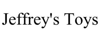 JEFFREY'S TOYS trademark