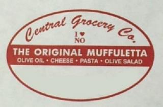 CENTRAL GROCERY CO. I NO THE ORIGINAL MUFFULETTA OLIVE OIL CHEESE PASTA OLIVE SALAD trademark