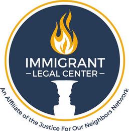 IMMIGRANT - LEGAL CENTER - AN AFFILIATEOF THE JUSTICE FOR OUR NEIGHBORS NETWORK trademark