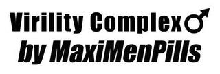 VIRILITY COMPLEX BY MAXIMENPILLS trademark