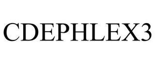 CDEPHLEX3 trademark