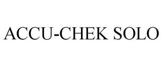 ACCU-CHEK SOLO trademark