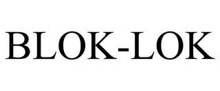 BLOK-LOK trademark